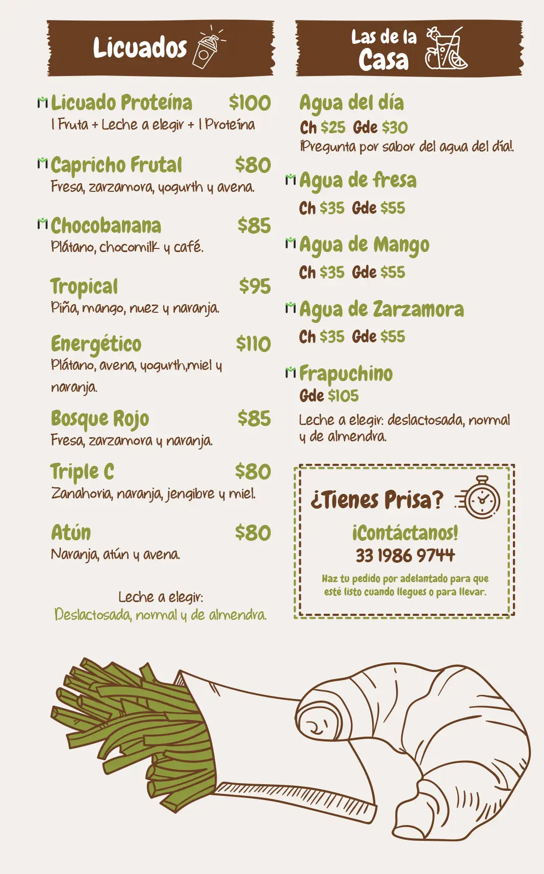 Menú Punto Canela